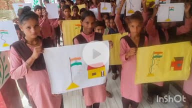 उतरौला: तहसील उतरौला अंतर्गत मंगलवार को गणेश बुजुर्ग ब्लॉक के परिषदीय विद्यालयों में आयोजित हुआ देशभक्ति कार्यक्रम