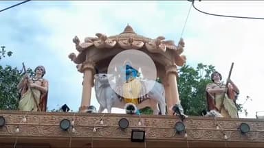 मथुरा: फलाहारी बाबा ने CM और राष्ट्रपति को लिखा पत्र, श्री कृष्ण जन्म स्थान के मूल गर्भ में नंद उत्सव मनाने की मांग