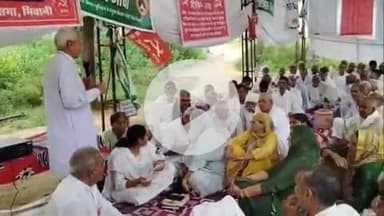 लोहारू: सरकार किसानों के संयम की परीक्षा न ले, उनकी मांगें तुरंत माने: पूर्व प्रदेशाध्यक्ष मास्टर शेर सिंह