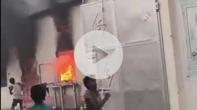 कहरा: शॉर्ट सर्किट से रुई के गोदाम में भीषण आग, लाखों का नुकसान, फायर ब्रिगेड ने पाया काबू