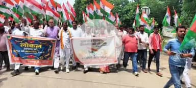 लंभुआ: चांदा में तिरंगा यात्रा निकली, सैकड़ों लोग शामिल, भारत मां के जयकारों से गूंजा चांदा क्षेत्र