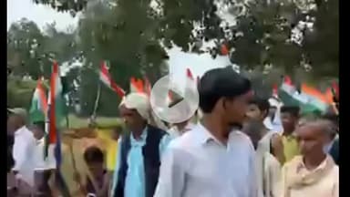 माडा: लंघा ढोल मंडल में निकली भव्य तिरंगा यात्रा, देवसर विधायक राजेंद्र मेश्राम रहे मौजूद