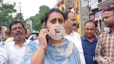 जमुई: ख़ैरा मोड़ स्थित NH 333 पर बने गड्ढों से नाराज विधायक श्रेयसी सिंह ने मौके से फोन कर अधिकारियों को लगाई फटकार