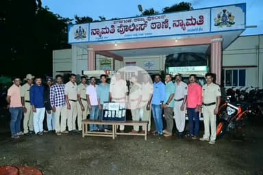 ನ್ಯಾಮತಿ: ತಾಲ್ಲೂಕಿನ ವಿವಿಧೆಡೆ ಜಾನುವಾರು ಕದ್ದು ಶಿವಮೊಗ್ಗದ ಮುಕ್ತಿಯಾರ್‌ಗೆ ಮಾರಾಟ, 6 ಜನರ ಬಂಧನ