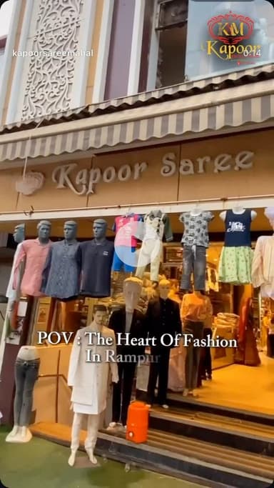 Visit from kapoorsareemahal jwalanagar rampur thik pull ke jeene ke samne 📲9557596461