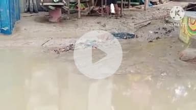 बक्सर: गंगा के जलस्तर में कमी से रामरेखा घाट पर सिल्ट जमा, श्रद्धालुओं को स्नान में परेशानी