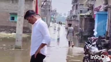 मुंगेर: हेरुदियारा वार्ड 43 में बाढ़ से लोग परेशान, जिले में त्राहिमाम