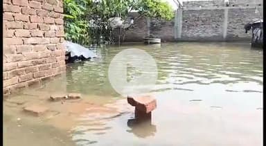 बेगूसराय: कैलाशपुर में पिछले एक सप्ताह से बाढ़ का कहर जारी, लोग परेशान