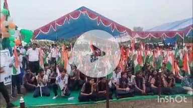 बुदनी: राजनीतिक छवि चमकाने के लिए केंद्रीय मंत्री के पुत्र ने तिरंगा यात्रा में स्कूली बच्चों को 2 घंटे पानी में भिगोया