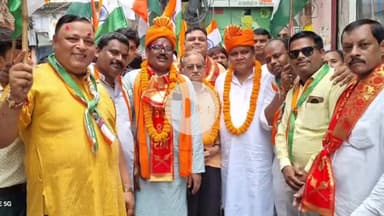 बरेली: बरेली में भाजपा महानगर द्वारा मणिनाथ मंडल और पूर्वी मंडल की ओर से निकाली गई तिरंगा यात्रा