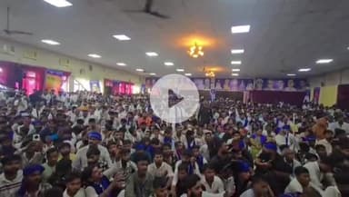 गोरखपुर: गोरखपुर के तारामंडल स्थित वैष्णवी लान में पहुंचे चंद्रशेखर रावण ने उत्तर प्रदेश सरकार पर साधा निशाना