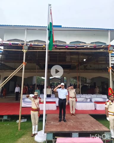 गुरुग्राम: स्वतंत्रता दिवस समारोह के लिए ताऊ देवीलाल स्टेडियम में फुलड्रैस रिहर्सल आयोजित