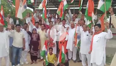 वंदे मातरम् 🇮🇳 
आज क्षेत्र चौपटा, ऐलनाबाद में देवतुल्य क्षेत्रवासियों के साथ तिरंगा यात्रा में सम्मिलित हुई। #Nitasha