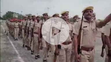 बाड़मेर: 15 अगस्त को आयोजित होने वाले जिला स्तरीय कार्यक्रम के लिए आदर्श स्टेडियम में फुल ड्रेस रिहर्सल की गई