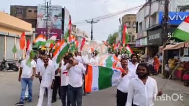 भीलवाड़ा: हर घर तिरंगा अभियान के तहत भीलवाड़ा शहर में निकली भव्य तिरंगा यात्रा, 108 मीटर लंबा तिरंगा रहा आकर्षण