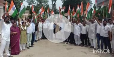 रानी: रानी के बिजोवा में निकली तिरंगा यात्रा, रानी गांव से बस स्टैंड तक देशभक्ति के जयकारे गूंजे