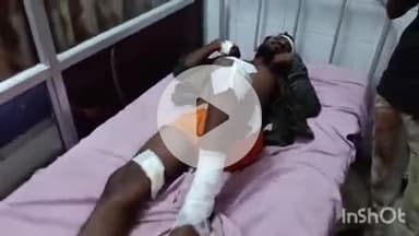 चित्तौड़गढ़: मंगलवाड़ टोल नाके के पास बिना रिफ्लेक्टर के खड़े ट्रक से दूसरे ट्रक की टक्कर, क्लीनर हुआ जख्मी