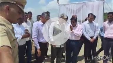 किशनगढ़: राजस्थान के मुख्य सचिव सुधांशु पंथ ने किशनगढ़ के मार्बल औद्योगिक क्षेत्र स्थित डंपिंग यार्ड में किया पौधारोपण