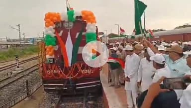 मारवाड़ जंक्शन: मारवाड़ जंक्शन रेलवे स्टेशन से गोरम घाट तक जिला कलेक्टर के नेतृत्व में तिरंगा रैली का आयोजन हुआ