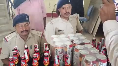 जयनगर पुलिस ने अवैध शराब तस्करों के खिलाफ छापेमारी अभियान दो तस्कर गिरफ्तार