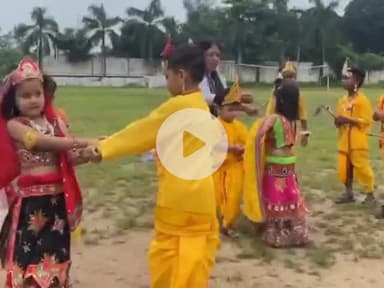 धनौरा: ओपीएस इंटरनेशनल स्कूल, गजरौला में भक्ति और उल्लास से सजी जन्माष्टमी, माखन-मिश्री और रासलीला से महका परिसर