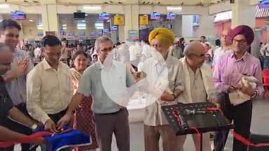 लाडपुरा: विभाजन विभीषिका स्मृति दिवस पर कोटा स्टेशन पर रेलवे ने लगाई चित्र प्रदर्शनी, रिटायर्ड अधिकारियों का किया सम्मान