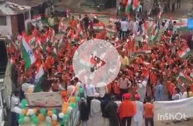 बारां: हर घर तिरंगा अभियान के तहत आशापुरा विद्यालय के छात्रों ने निकाली तिरंगा रैली, सदर थाना अधिकारी रहे मौजूद