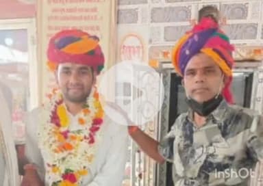 बारां: तिसाया गांव के किसान का बेटा विक्रम गूर्जर ने एमबीबीएस में पहले प्रयास में चिकित्सा अधिकारी बनकर ग्रामीणों का किया स्वागत