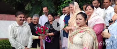 इंदौरा: कांगड़ा-चंबा सांसद का सूरजपुर मोहटली पहुंचने पर जोरदार स्वागत, भाजपा मंडल की बैठक में बतौर मुख्य अतिथि रहे मौजूद