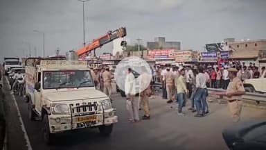 बाड़मेर: बाड़मेर शहर NH 68 पर श्री राम हॉस्पिटल के पास तेज रफ्तार स्कार्पियो ने बाइक को मारी टक्कर, महिला की मौत, बेटा घायल