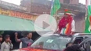 फतेहाबाद: फतेहाबाद में विधायक छोटेलाल वर्मा के नेतृत्व में निकाली गई तिरंगा यात्रा, 5 किलोमीटर लंबी यात्रा में शामिल हुए सैकड़ों लोग