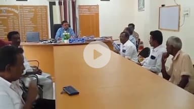 ஆவுடையார் கோவில்: மாட்டு வண்டிக்கு மணல் குவாரி அமைத்து தர கோரி தாலுகா அலுவலகத்தில் மாடுகளுடன் தர்ணா போராட்டத்தில் ஈடுபட்ட தொழிலாளர்களால் பரபரப்பு