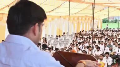 संभल: भारत के विभाजन के दौर में प्राण न्योछावर करने वाले लोगों की स्मृति में हिंद इंटर कॉलेज में विभाजन विभीषिका का आयोजन हुआ