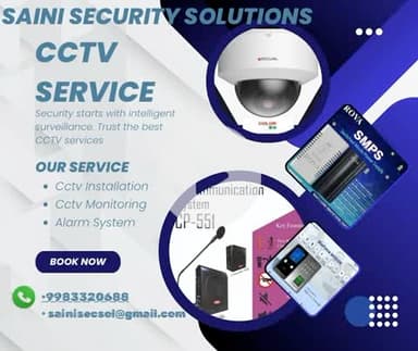 सैनी इलेक्ट्रो एंड सिक्योरिटी सिस्टम्स 
भालेरी रोड़, चूरू 
@9983320688,9983450688