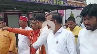 संभल: सदर कोतवाली इलाके में डीके रिसोर्ट में अखंड भारत संकल्प दिवस का कार्यक्रम, बजरंग दल के राष्ट्रीय संयोजक नीरज धनोरिया