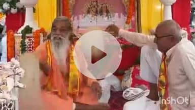 किशनगढ़: अखिल भारतीय जगतगुरु श्री निंबार्क आचार्य पीठ की स्थापना दिवस के मौके पर शिवाजी नगर स्थित गणेश मंदिर से निकली पदयात्रा