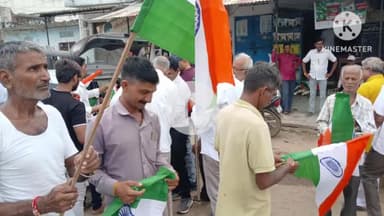 मारवाड़ जंक्शन: जोजावर में धनला भाजपा मंडल ने  घर-घर तिरंगा अभियान को लेकर निकाली तिरंगा रैली