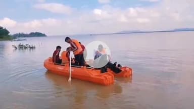 कोटा: बुधवार को खुंटाघाट जलाशय में नहाने के दौरान लापता युवक का शव गुरुवार सुबह एसडीआरएफ टीम ने किया बरामद