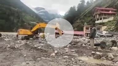 भटवाड़ी: हर्षिल-धराली में लापता लोगों की तलाश के लिए सर्च अभियान जारी