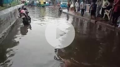 लोहारू: लोहारू में आधे घंटे की तेज बारिश से खुली शहर की जल निकासी व्यवस्था की पोल