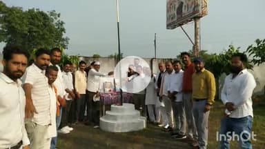 मालथोन: मालथौन में थाना परिसर समेत कई जगहों पर मनाया गया स्वतंत्रता दिवस