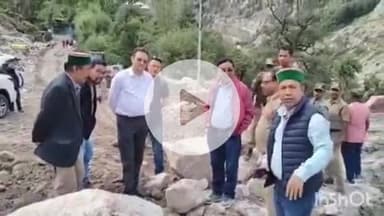 मोरंग: राजस्व एवं बागवानी मंत्री जगत सिंह नेगी ने सिकिबा व रिब्बा नाले में आई बाढ़ का किया निरीक्षण