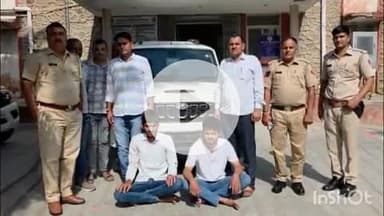 किशनगढ़: मदनगंज पुलिस ने बस स्टैंड क्षेत्र में नशे में हुड़दंग मचाने वाले 2 बदमाशों को स्कॉर्पियो गाड़ी सहित किया गिरफ्तार