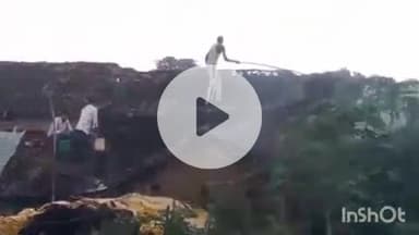 ब्यौहारी: ब्यौहारी के अल्हरा गांव में अज्ञात कारणों से घर में आग, पुलिस और दमकल कर्मियों ने आग बुझाई