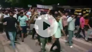 लोहारू: मनीषा हत्याकांड: लोहारू में सैकड़ों लोगों ने निकाला कैंडल मार्च