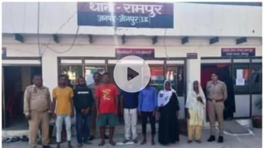 मड़ियाहू: रामपुर में पुलिस ने 9 लोगों का शांति भंग के मामले में किया चालान