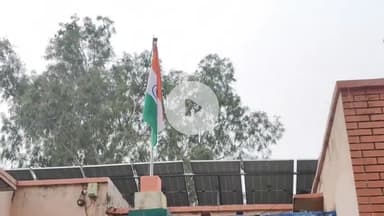 धनौरा: गजरौला ब्लॉक में ब्लॉक प्रमुख और उनके पति ने धूमधाम के साथ किया ध्वजारोहण