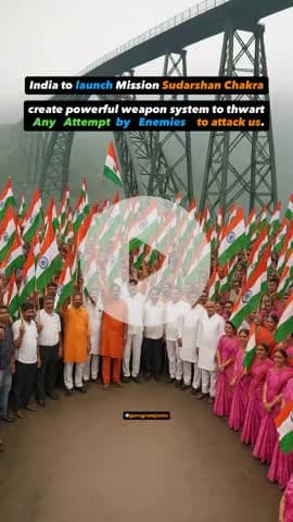 India's Big Move!
Mission Sudarshan Chakra - a game-changing step to protect our nation and crush any threat before it strikes!