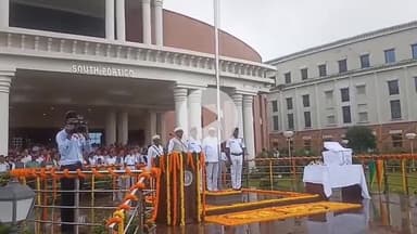 कांके: झारखंड विधानसभा अध्यक्ष ने स्वतंत्रता दिवस पर झारखंड विधानसभा में फहराया तिरंगा