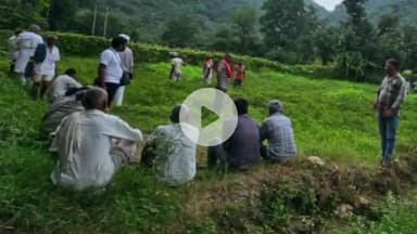 गढ़बोर: चारभुजा के धोला को ओढ़ गांव में 33 KV की लाइन टूटने से खेत में कार्य कर रहे किसान की हुई मौत